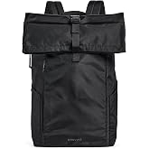 BREVITE Men's The Field Backpack, Triple Black, One Size