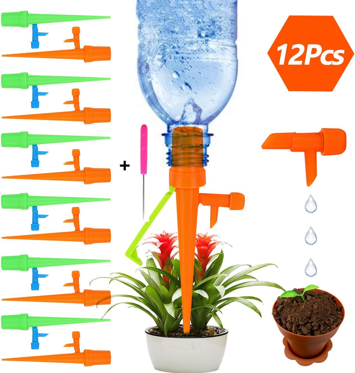 Industrial & Scientific Plant Self Watering Spikes Devices ...