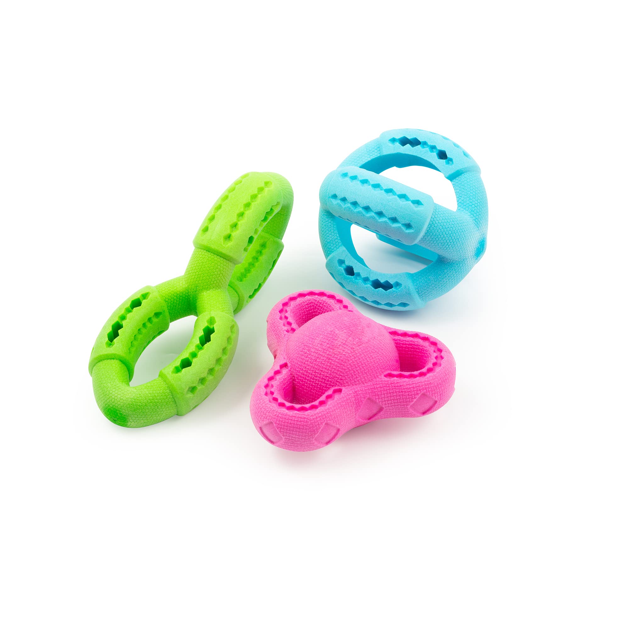 Fusion Ancol Hybrid Floating Dog Toy - Assorted Designs - Lightweight Hardy Floating Bouncing Pet Play Accessory - 12-20cm