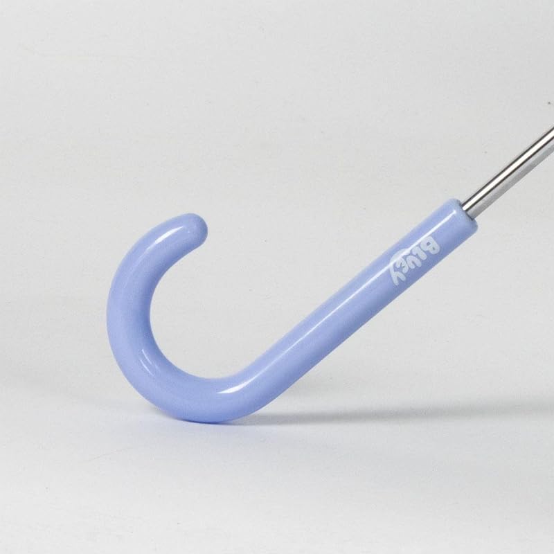 Ombrello Bluey per bambini dal design colorato e allegro – Ombrello antivento per bambini con apertura sicura e impugnatura ergonomica