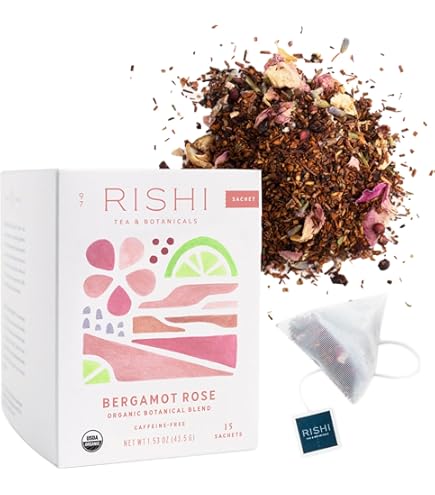 Amazon.com : Rishi Tea Peach Hibiscus Green Houjicha Roasted