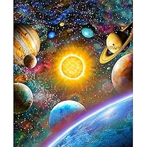 新品 5th Anniversary Album Painted Planets Space Planet 5D Diamond Painting - 5diamondpainting.com