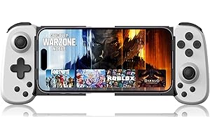 arVin Mobile Game Controller for iPhone/iPad/Android/Samsung/Tablet/PC/Switch/PS3/PS4, Wireless Gamepad Joystick with Turbo/6