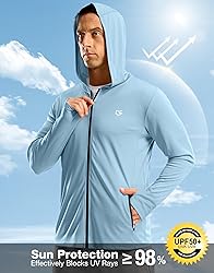 G Gradual Men's UPF 50+ Sun Protection Hoodie