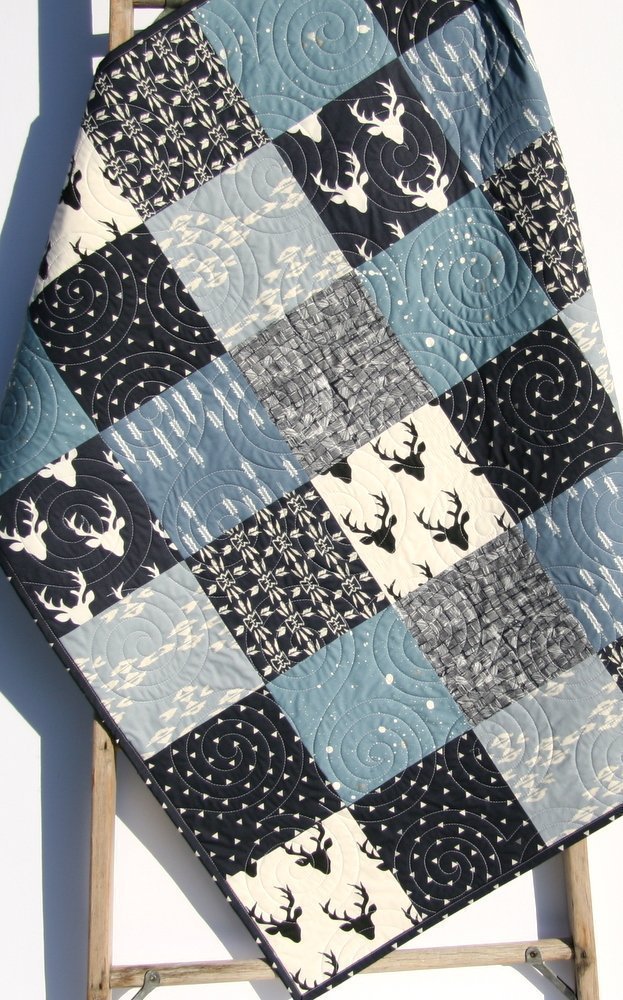 crib quilt boy