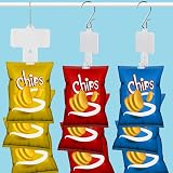 HawHawToys 12 Pack Plastic Merchandise Display Strips with S Hooks Retail view 5