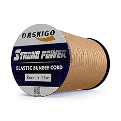 DASKIGO Elastic Bungee Shock Cord 3-8mm