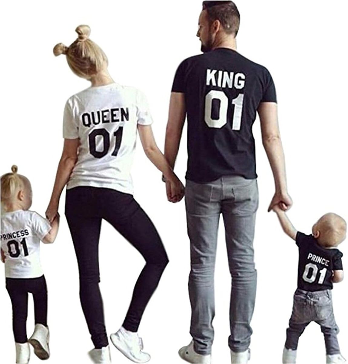 T shirt king queen prince Clearance
