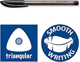 Staedtler 4320 M-9 Rainbow Stick Ballpoint Pen Black Ink Box of 10 view 4