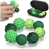 Magnetic Balls Fidget Toys Adults - 8pcs Sensory Attraction Balls Toys with Silicone Shell for to Hands Anxious Mind, Office Desk Fidget Balls for Anxiety Relief,Stocking Stuffers for Teens Girls