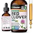 BIO KRAUTER Red Clover Tincture - Red Clover Extract - Liquid Supplement for Women's Support - Alcohol and Sugar Free - Vegan Drops 2 Fl.Oz.