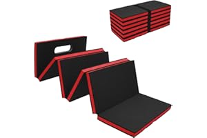 Mechanic Work Mat, 115 x 40 x 2.7 cm Foldable EVA Utility Mat with Handle, Heavy Duty Mechanic Mat for Kneeling, Workouts, Ga