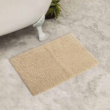 Buy Home Centre Marshmallow Solid Bath Mat 40 X 60 Cm Online At Low Prices In India Amazon In