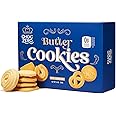 ChocZero Keto Butter Cookies - Sugar Free Danish Shortbread - Gluten Free, Low Carb - (1 box, 8 oz)