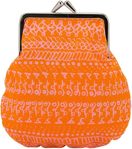 Amazon マリメッコ Marimekko がま口 ポーチ ピエニクッカロ ウニッコ トゥッマ 小物入れ コインケース エスニックオレンジ Purse Pieni Kukkaro かわいい 北欧 化粧ポーチ 小銭入れ 並行輸入品 財布