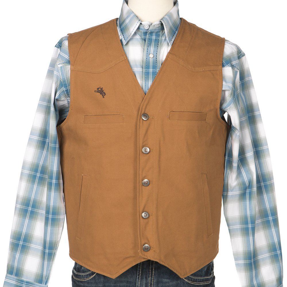 Wyoming Traders Mens Canvas Concealed Carry Vest XXXL Tan TXVESTTAN