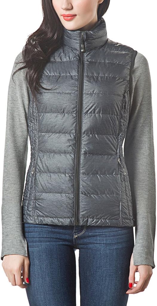 XPOSURZONE Women Packable Lightweight Down Vest Outdoor Puffer Vest: Clothing