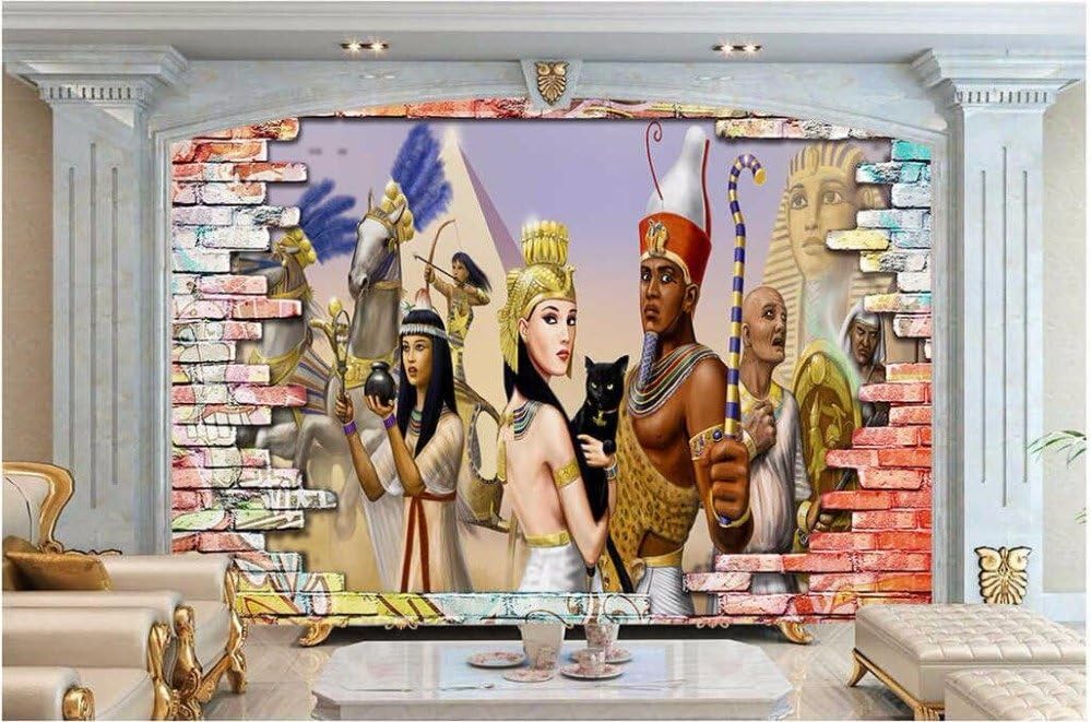 Malilove 3d room wallpaper custom photo mural Egyptian cleopatra landscape decor painting 3d wall mural wallpaper for walls 3d