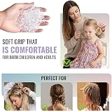 TYGA STORE Pack of 1000 Mini Rubber Bands Clear Hair Elastics view 6
