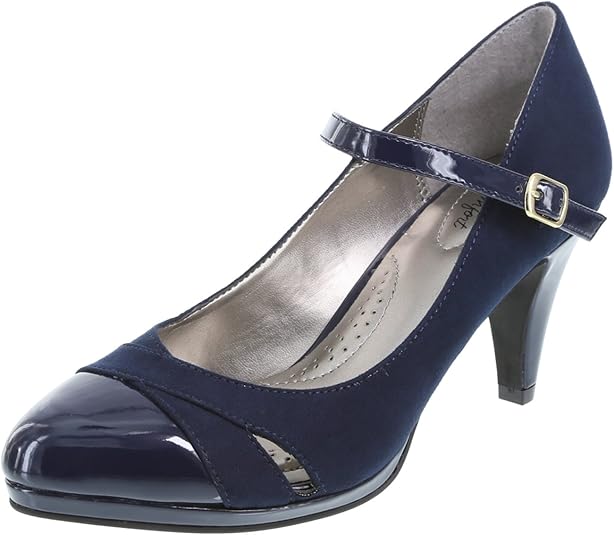Amazon.com | dexflex Comfort Women's Kathy Mary Jane Pump | Flats