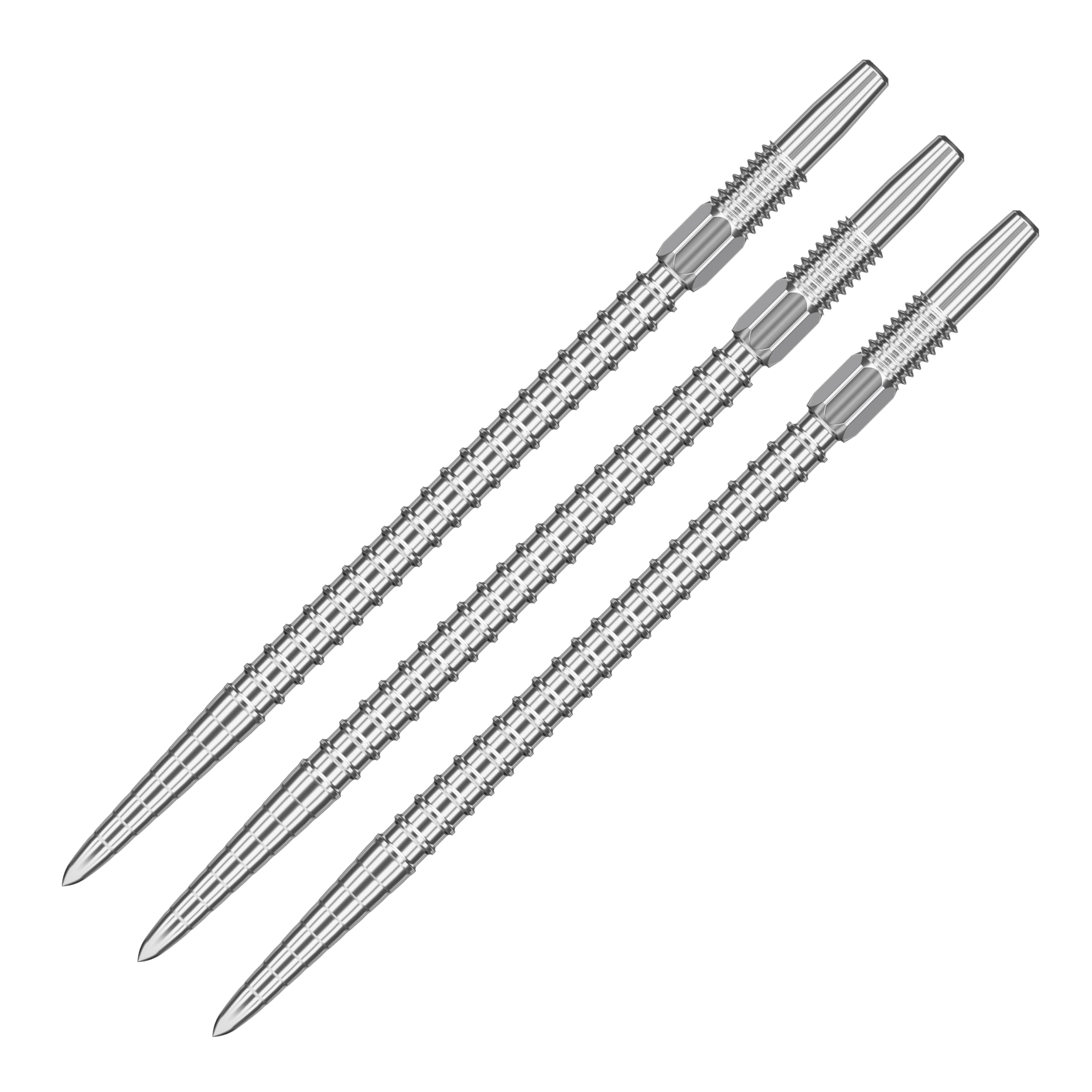 Target Darts Swiss Point Dart Points, Chrono (3 Pack Set of Tips) 40MM –Silver | Change Dart Points, Swiss Storm Points, Professional Darts Accessories