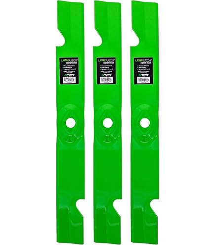 Amazon.com : Exmark 109-6465-S Hi Lift Notched Blade Set Lazer Z
