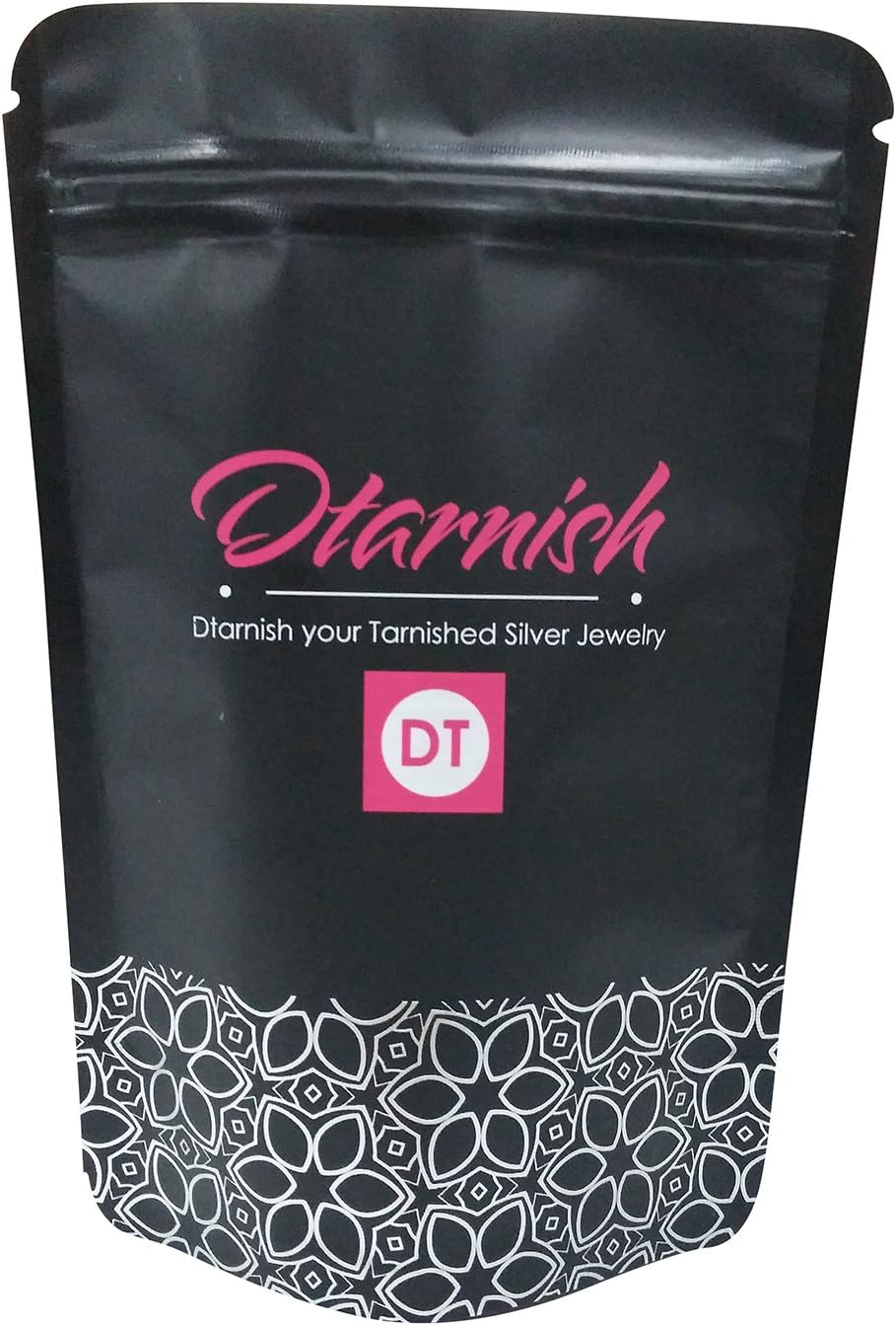 Hollywood Sensation Dtarnish- Jewelry Cleaner for Silver Activator Pouch Tarnish Remover for Silver Jewelry Polish Silver