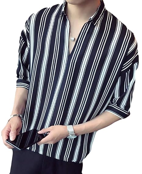 Amazon Debangniメンズ シャツ ワイシャツ 半袖 ネルシャツ