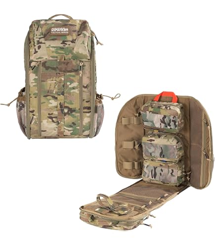 Amazon.com: Stomp Medical Kit Fully Stocked First Aid Backpack, OD