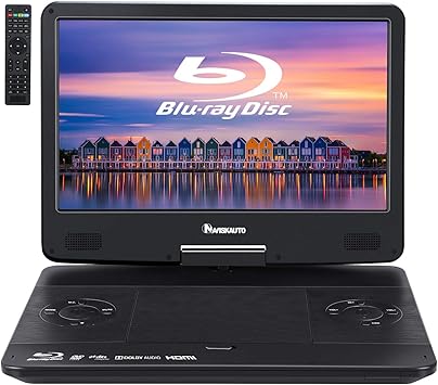 Naviskauto 14 Tragbarer Dvd Player Blu Ray 19 1080 Amazon De Elektronik