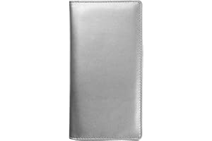 IKEPOD Leather Checkbook Cover for Men Women RFID Blocking by GNEGNI