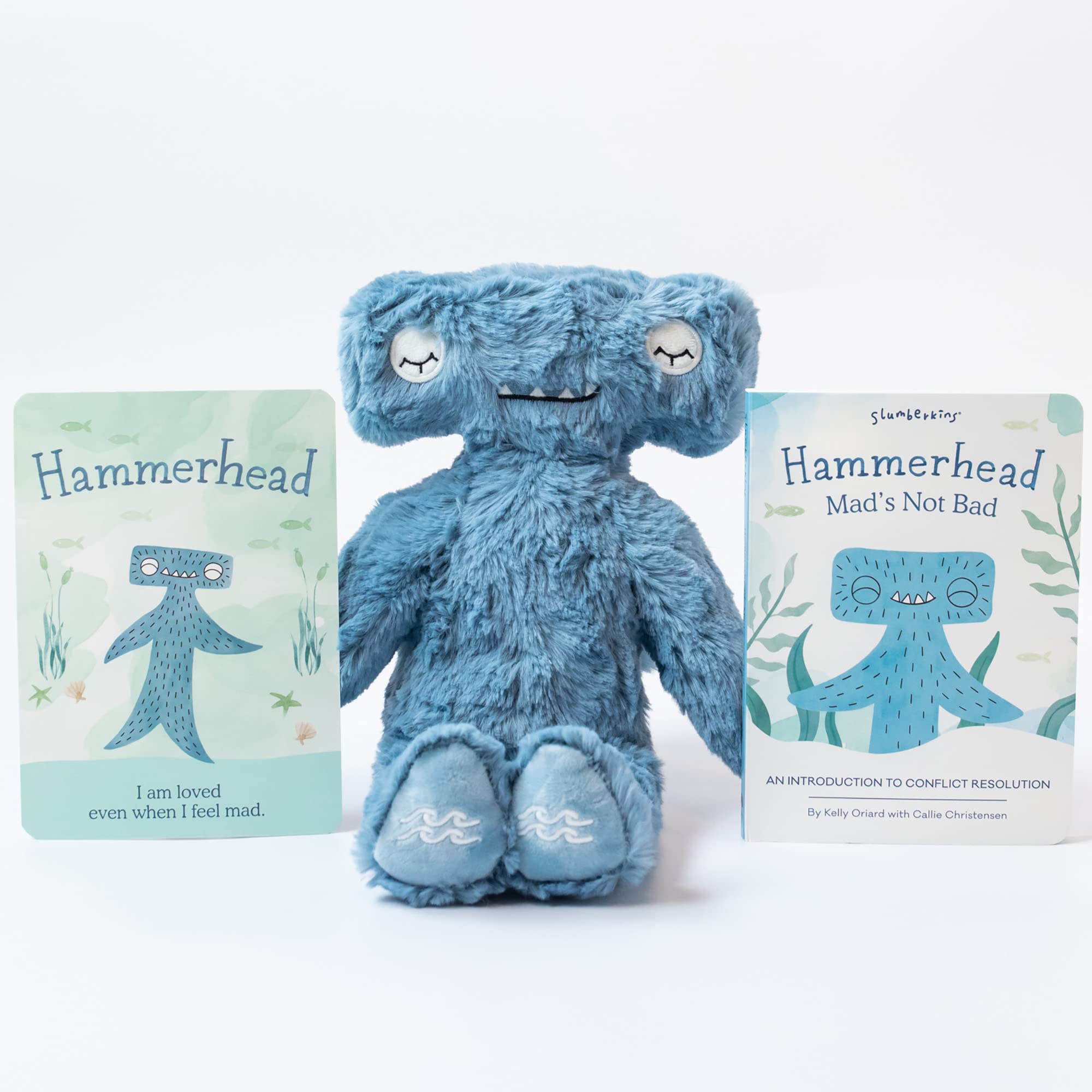 Lost Kin Plush Mua Slumberkins Hammerhead Kin Board Book and Stuffed Animal Set ...