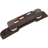Acoustic Rosewood Jazz Guitar Bridge for Mandolin Replacement Part for Hofner Bass Guitar Adjustable #35/16L Durable