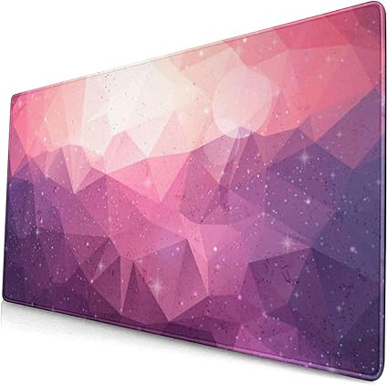 Amazon 三角図形 ゲーミング マウスパッド 大型 防水 デスクマット 75x40cm おしゃれ 清潔しやすい デスクパッド 滑り止め ゴムベース マウスパッド 仕事 ゲーム オフィス ホーム用 男女兼用 Ninainai パソコン 周辺機器 通販