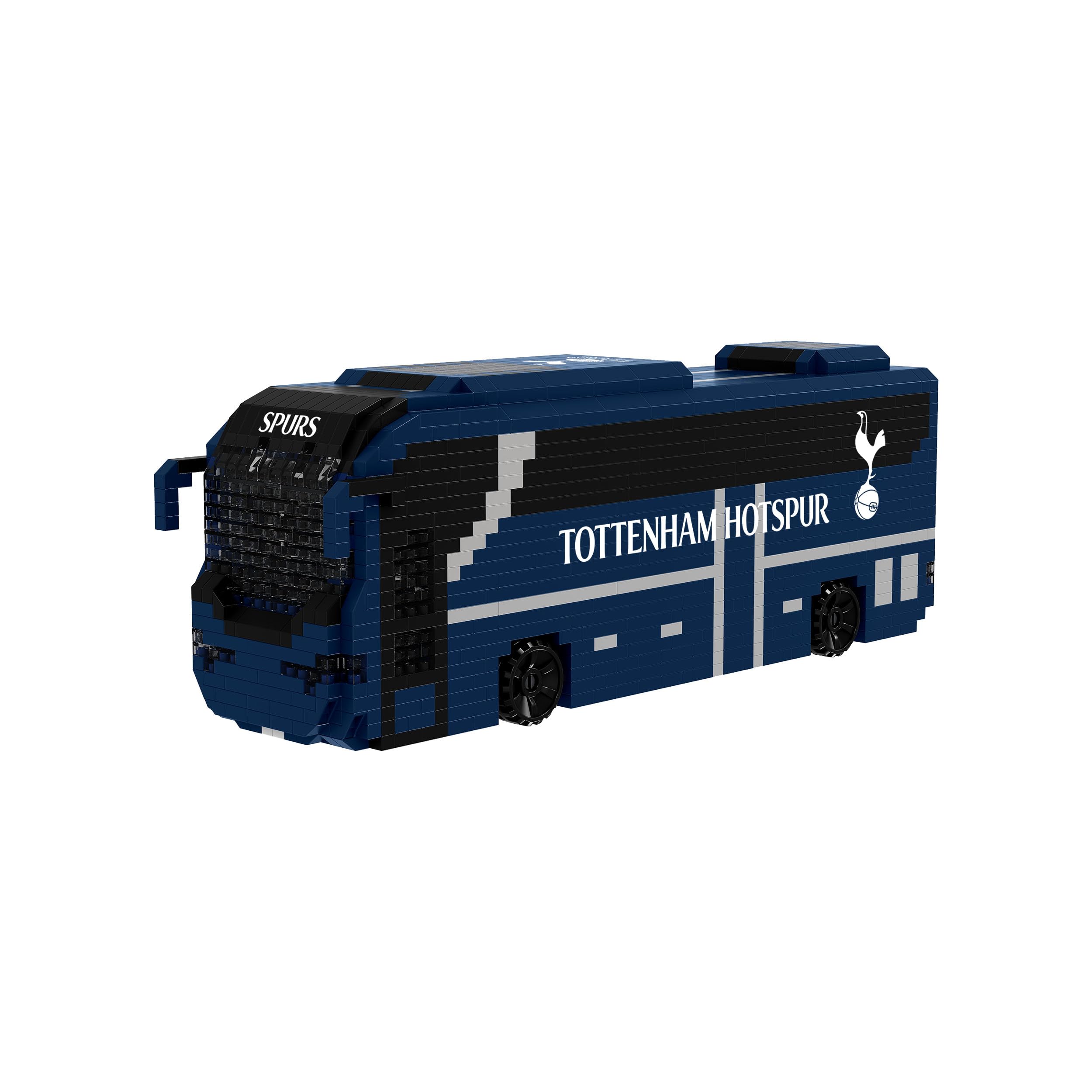 FOCO Officially Licensed Tottenham Hotspur BRXLZ 3D Bricks Coach Construction Toy Model — image 1