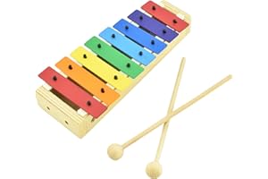 MUSICUBE Xylophone for Kids Wood Xylophone with Mallets Orff Music Instrument for Educational& Preschool Learning Baby Percussion Kit with Professional Tuning for Toddlers Gift Choice for Children age