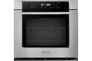 Empava 30 inch Electric Single Wall Oven with 10 Cooking Funcitons, Built-in Convection System with Screen Touch Control, Air Fry, Self-cleaning