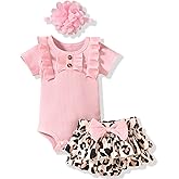 Aalizzwell Newborn Infant Baby Girls Summer Outfit