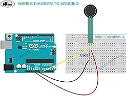 FSR402 Force Sensor, Pressure-Sensitive Resistor
