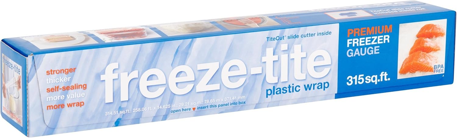 Freeze Tite Premium Plastic Freezer Wrap 15 X 250 Ft Amazon Ca Electronics