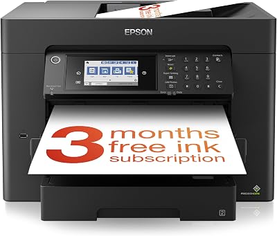 Epson WorkForce WF-7840 Twin Tray A3+ Wireless Colour Printer Scanner Fax