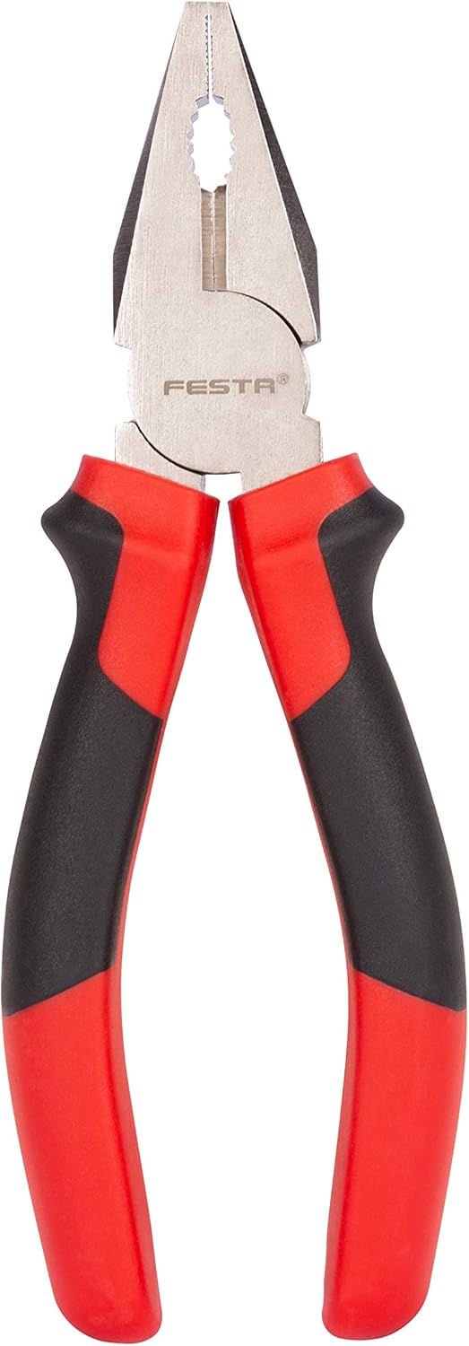 Festa Linesman Pliers 7.5” ProfessionalGrade Combination Pliers with
