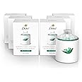 Dove Nourishing Foaming Hand Wash Touchless Dispenser Refill Aloe and Eucalyptus Moisturizing Hand Wash for Lasting Nourishment 10.1 oz 6-pack