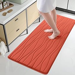 Buganda Memory Foam Bathroom Rug Mat 70x24, Extra