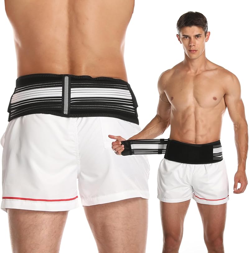 Paskyee Sciatica Belt Back Support—SI Joint Hip Brace Men Women