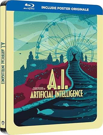 A.I. Intelligenza artificiale (2001) Steelbook Poster Edition ( Blu Ray)