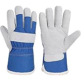 aifitbre Insulated Work Gloves Warm Cold Weather Gloves for Snow Removal, Yard Work, Outdoor Activities