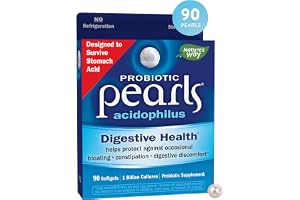 Nature's Way Probiotic Pearls Acidophilus, Digestive and Immune Health Support for Women and Men*, Protects Against Occasiona