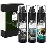 AQUA BLANCE Body Spray for Men, Mens Body Refreshing Spray, Long Lasting, Pack of 3, Each 3.4 Fl Oz, Total 10.2 Fl Oz, Notes of Bergamot, Patchouli, Cedar, Leather