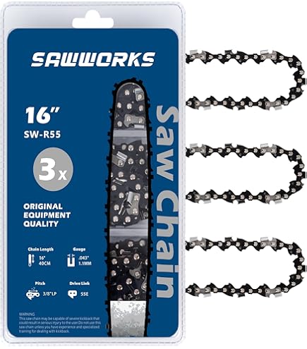 Oregon 25AP064G 64 Drive Link Micro Chisel Chain, 1/4-Inch